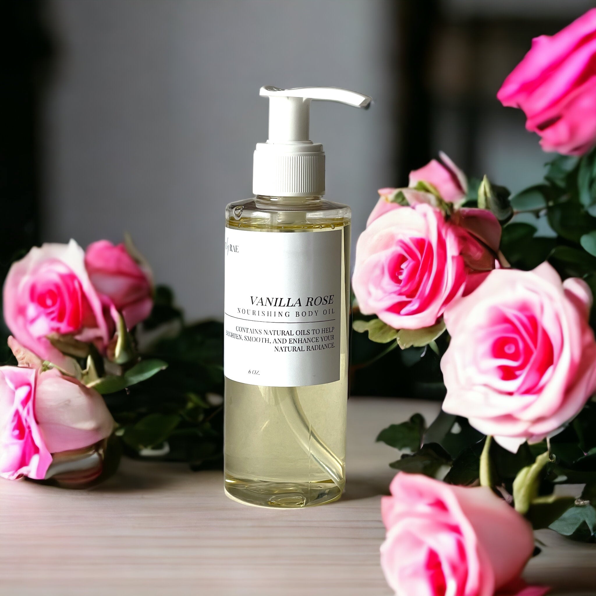 Vanilla Rose Nourishing Body Oil – Radiant by Rae